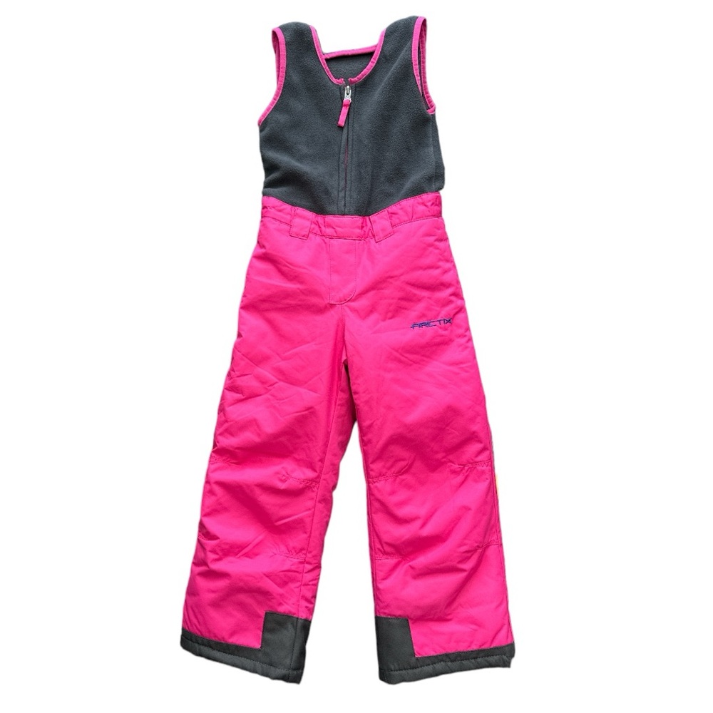 Arctix Kids Pink Snow Bib Overalls